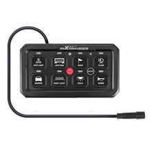 Laden Sie das Bild in den Galerie-Viewer, 8 Gang RGB Schalttafel 12V-24V 60A APP Control For Universal Auto Boot UTV ATV