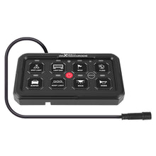 Laden Sie das Bild in den Galerie-Viewer, 8 Gang RGB Schalttafel 12V-24V 60A APP Control For Universal Auto Boot UTV ATV