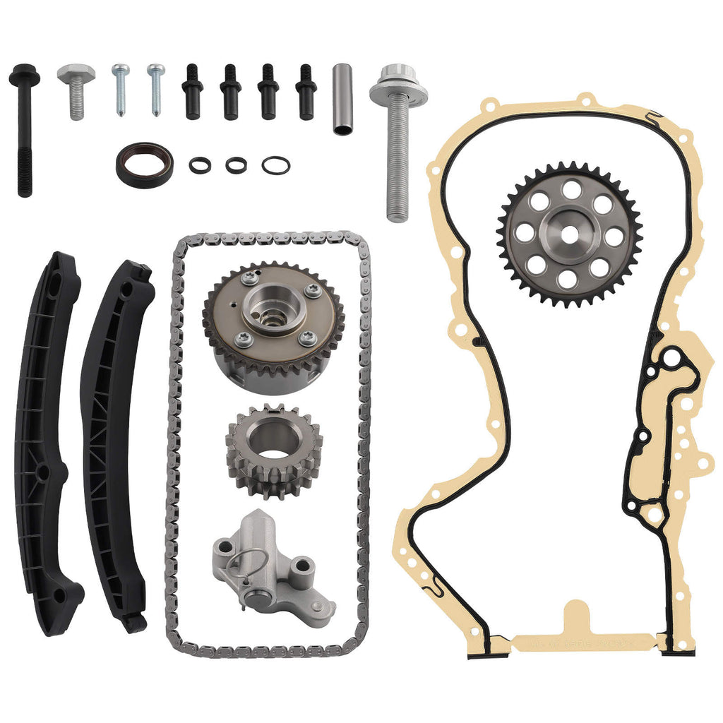 Neu Steuerkettensatz kompatibel für AUDI A1 A3 kompatibel für VW GOLF V PASSAT B6 1.4 TSI 1.6 FSI 03C103825A