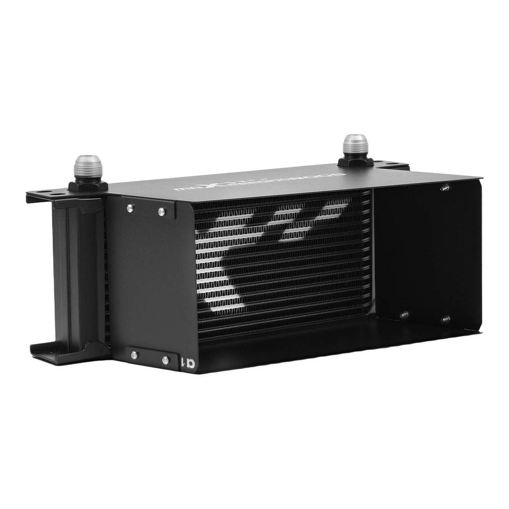 16 Reihen Ölkühler Universal Aluminium Transmission Cooler AN-10 8AN 6AN Adapter
