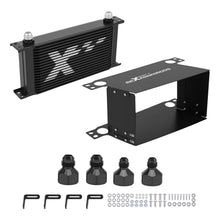 Laden Sie das Bild in den Galerie-Viewer, Ölkühler Kit 19-Reihen Universal Aluminium Transmission Oil Cooler AN-10 Adapter
