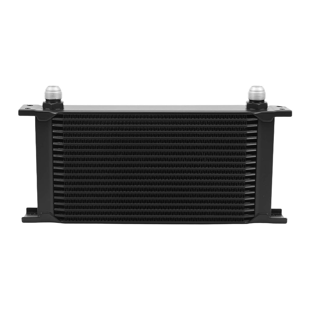 Ölkühler Kit 19-Reihen Universal Aluminium Transmission Oil Cooler AN-10 Adapter