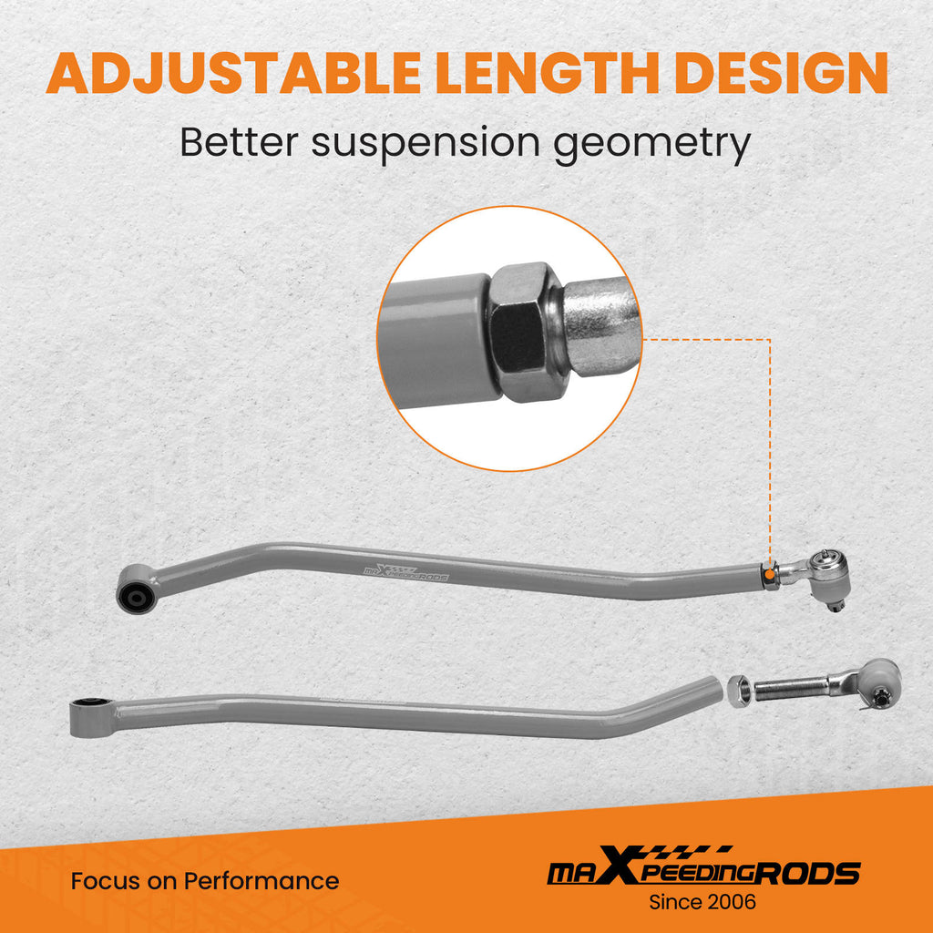 Panhardstab Trackbar kompatibel für Jeep Wrangler TJ kompatibel für Cherokee XJ w/1.5-4.5 Lift Neu