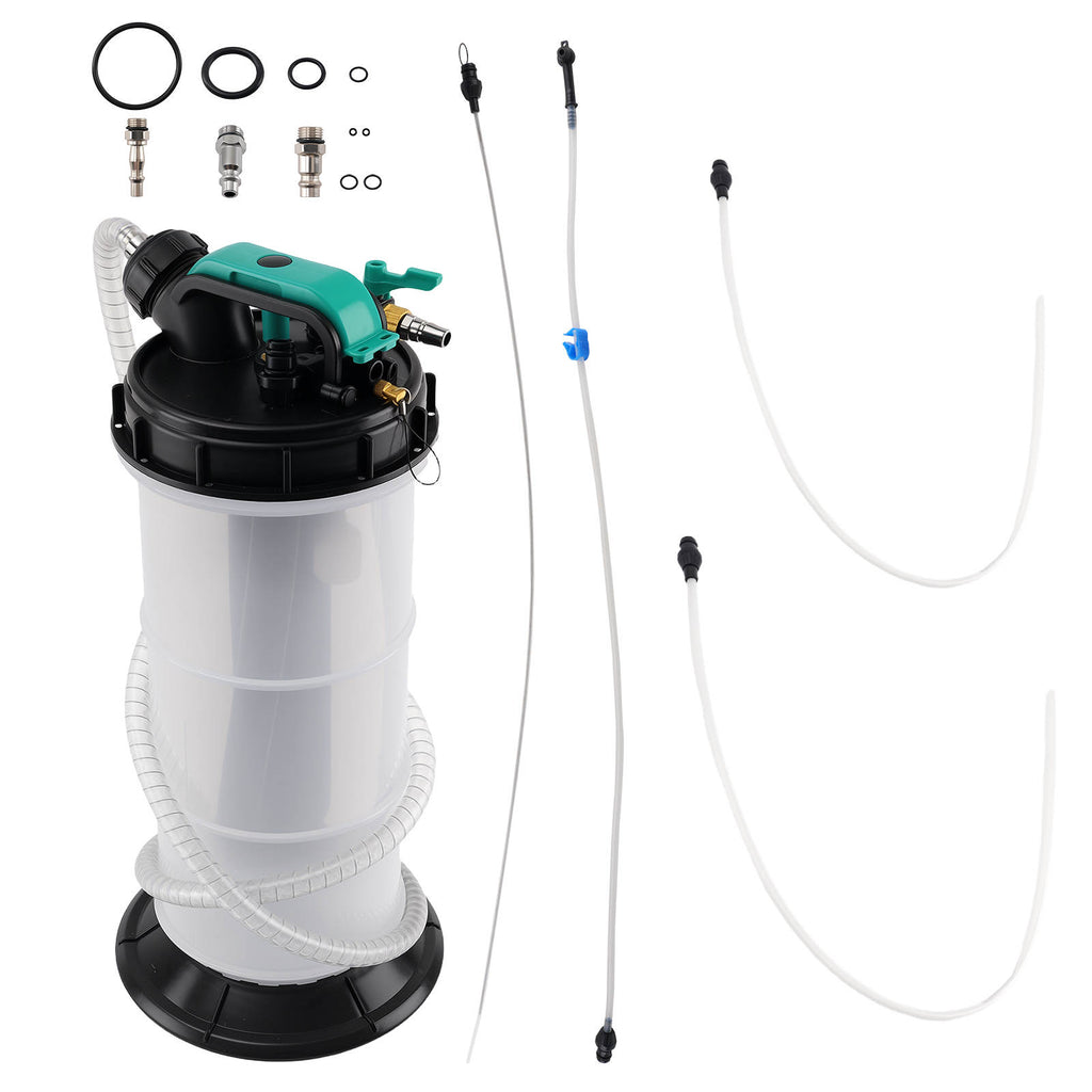 5,3LÖlwechselpumpeÖlabsauggerätManuell Pneumatisch 6 Schläuche