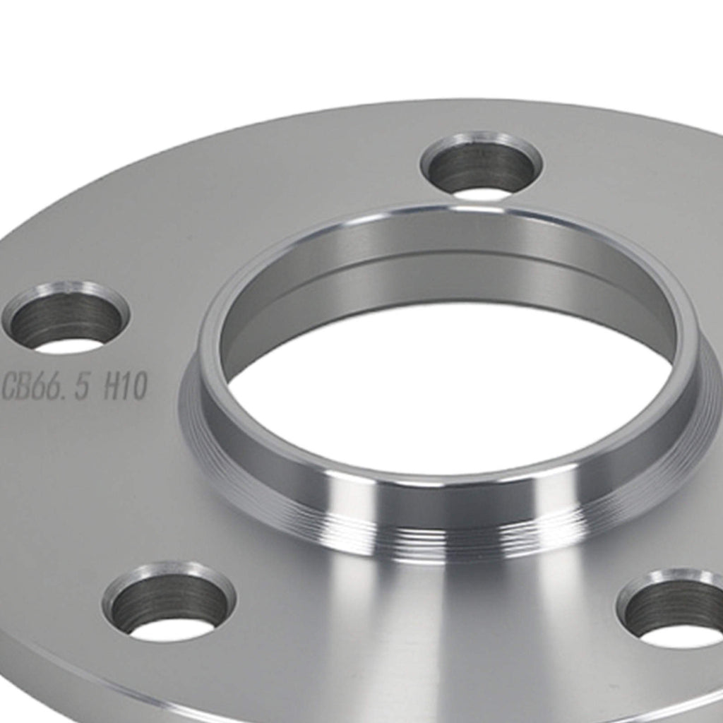 2pcs 10mm Distanzscheiben 5x112 kompatibel für Audi A4 B8 66.5mm M14x1.5 Aluminium