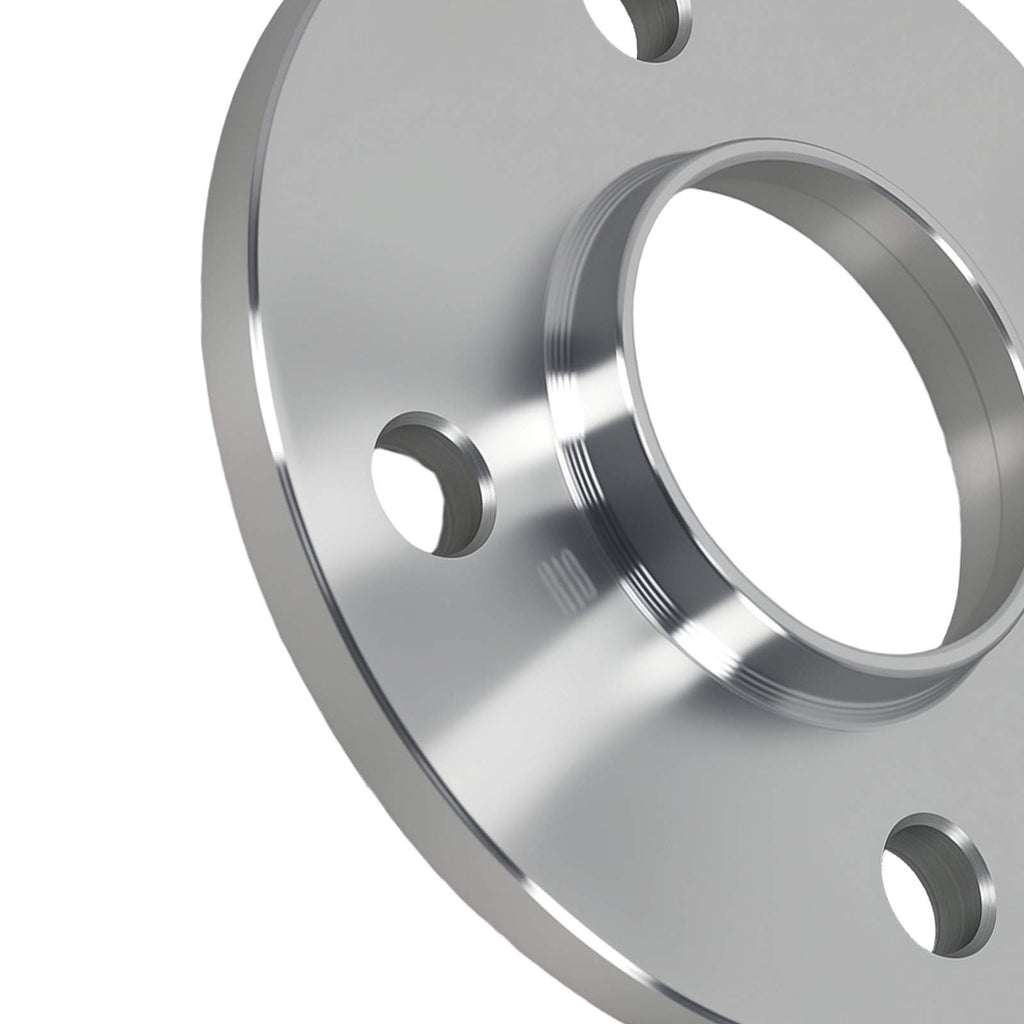 15mm Alu Distanzscheiben 4x108 kompatibel für Peugeot Radschrauben M12x1.25x46mm 65.1mm