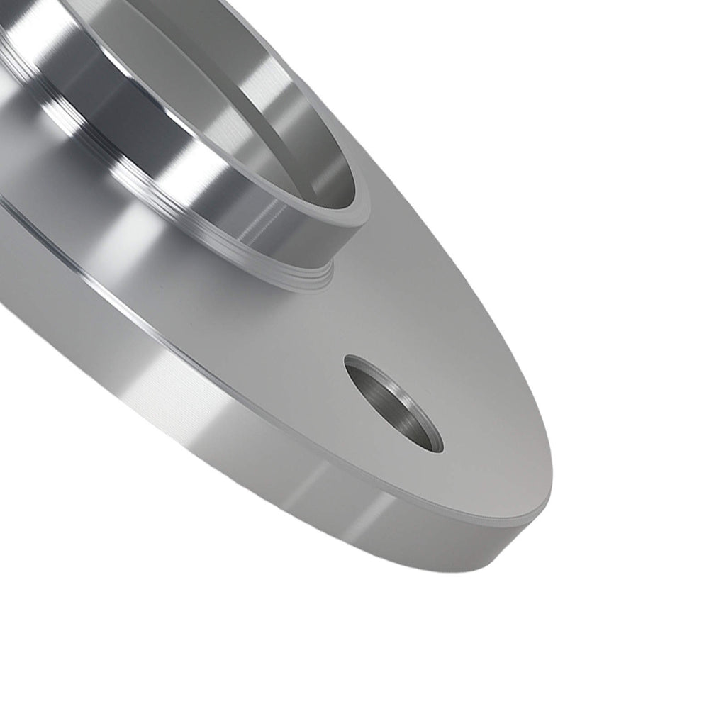 15mm Alu Distanzscheiben 4x108 kompatibel für Peugeot Radschrauben M12x1.25x46mm 65.1mm
