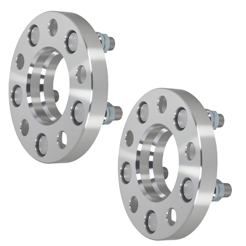 2 Stück 20mm Aluspacer Set kompatibel für Dodge Charger Challenger 5x115 71.6mm M14x1.5