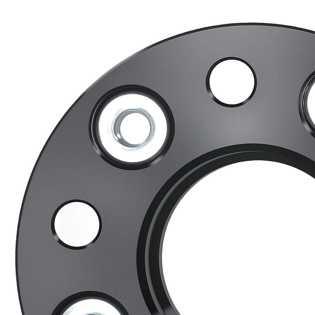 25mm Distanzscheibe 5x120 M12x1.5 kompatibel für BMW 1er 3er 5er 72.6mm Zentrierring Alu
