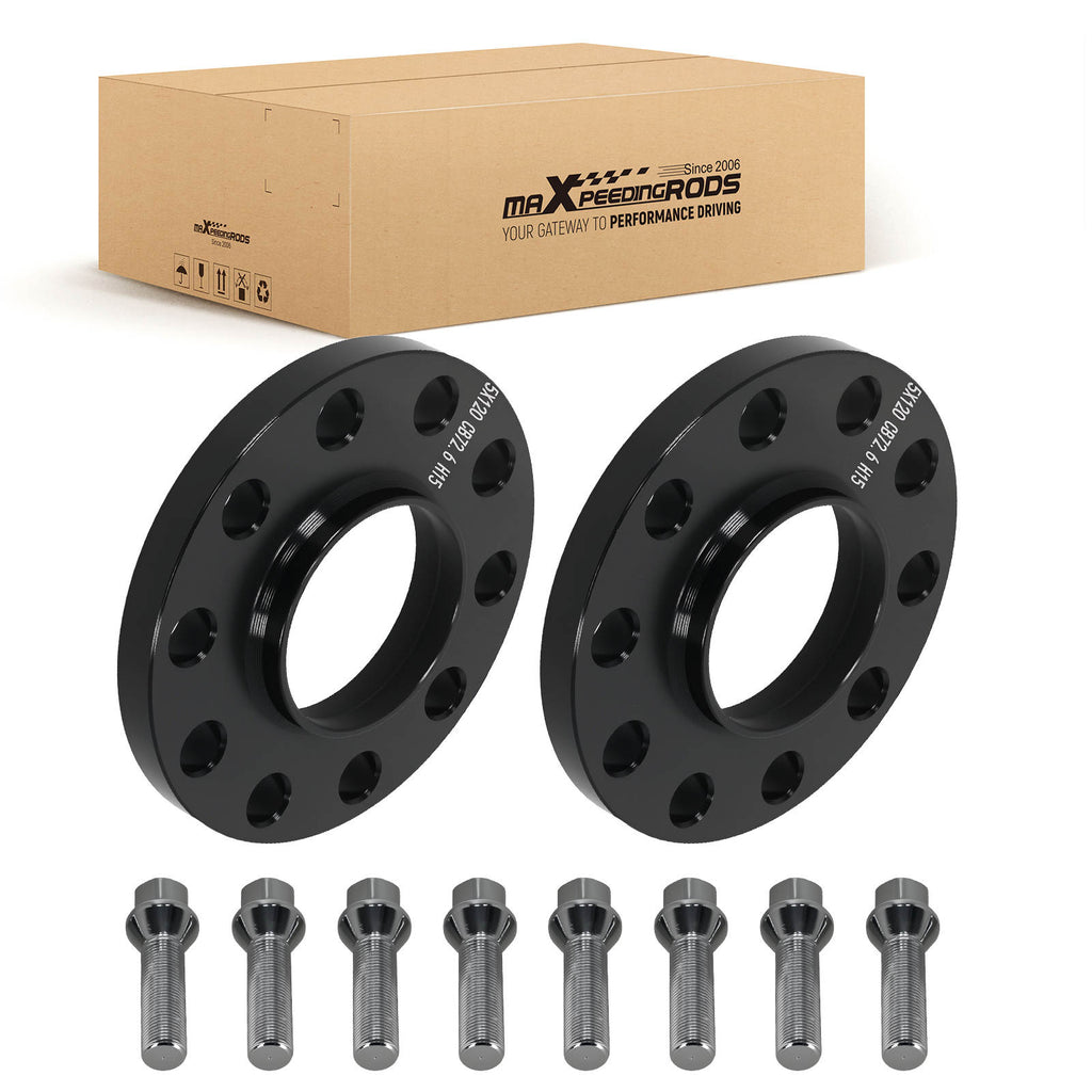 Distanzhalter 15mm kompatibel für BMW M3 E90 E92 E93 2007-2014 5x120 72.6mm Spurplatten