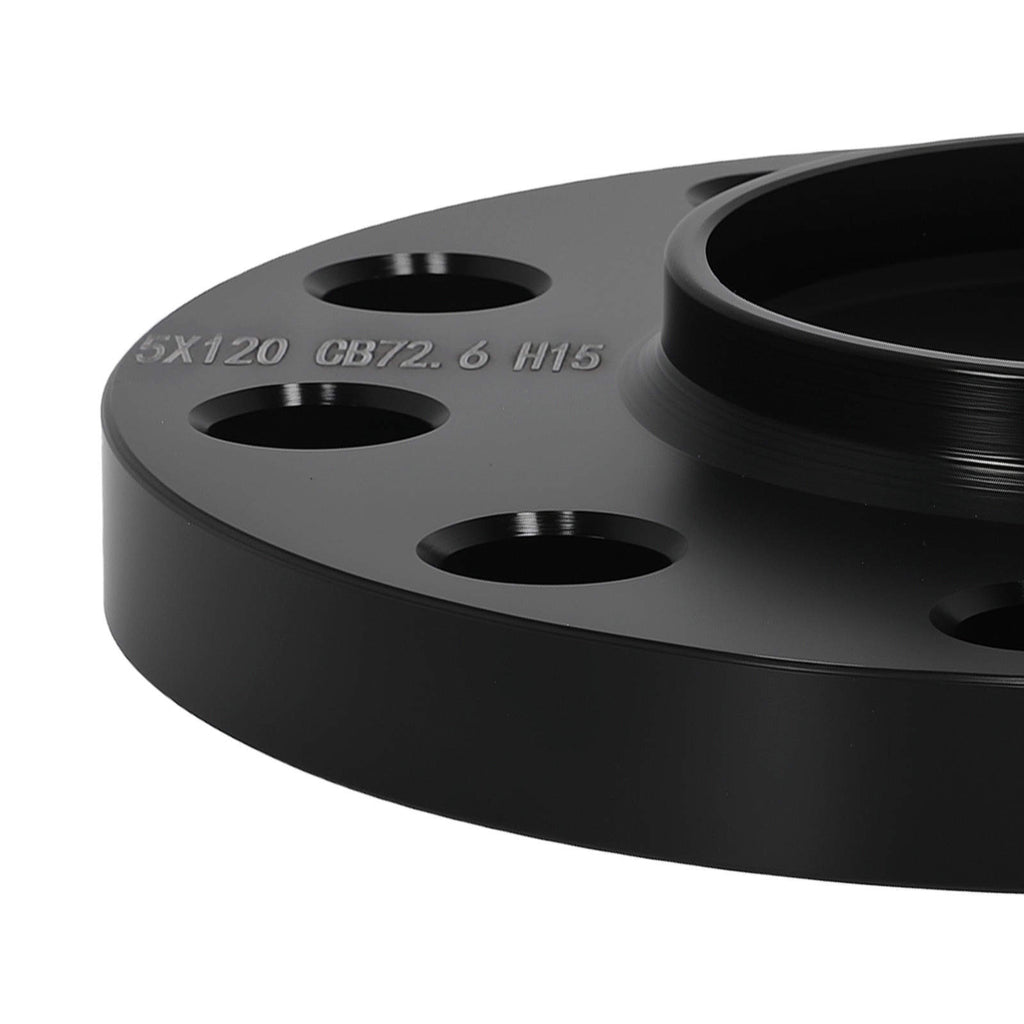 Distanzhalter 15mm kompatibel für BMW M3 E90 E92 E93 2007-2014 5x120 72.6mm Spurplatten