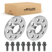 Laden Sie das Bild in den Galerie-Viewer, 2x Distanzscheiben 10mm kompatibel für VW Golf 4x100 57.1mm CB Alu Spurplatten Kit