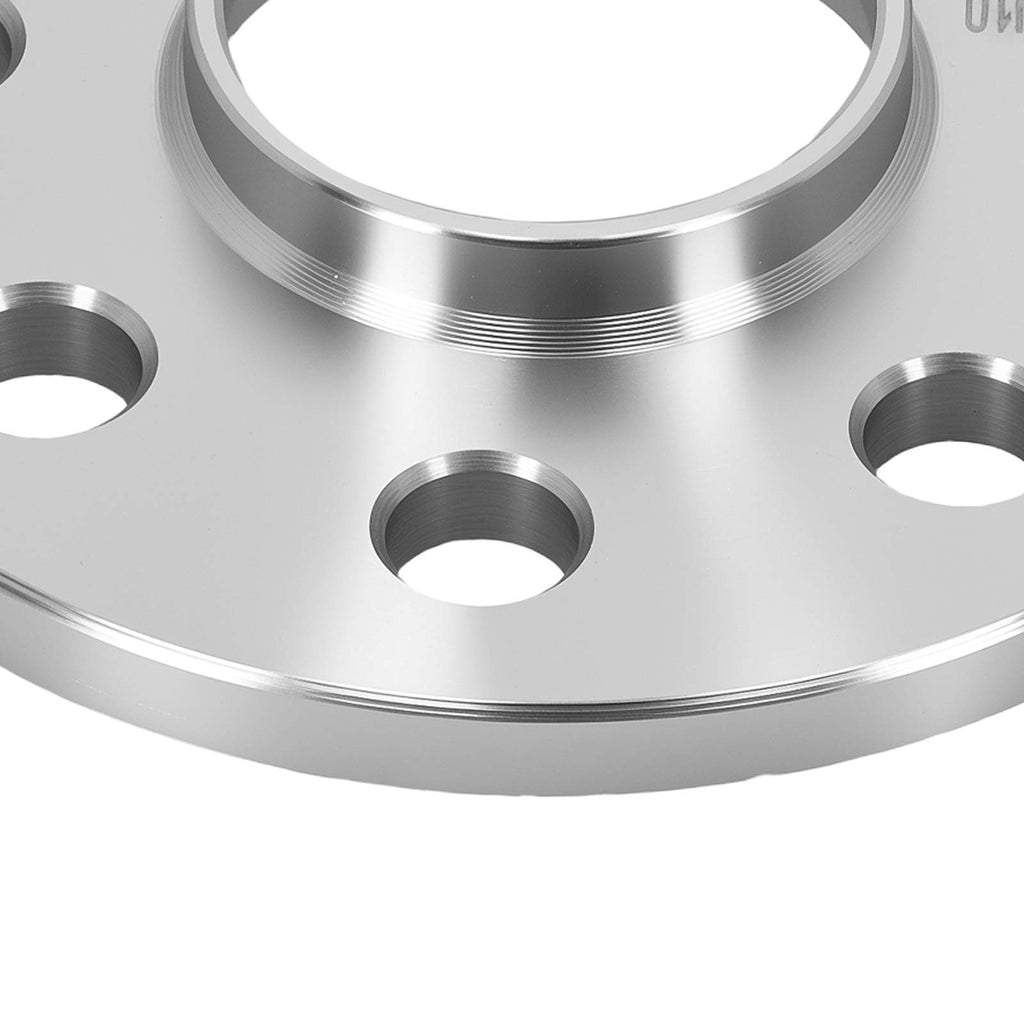 2x Distanzscheiben 10mm kompatibel für VW Golf 4x100 57.1mm CB Alu Spurplatten Kit