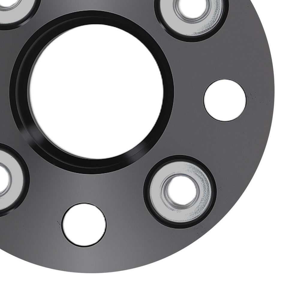20mm Radspacer Distanzscheiben kompatibel für VW Golf Jetta Polo 4x100 M12x1.5 Alulegierung