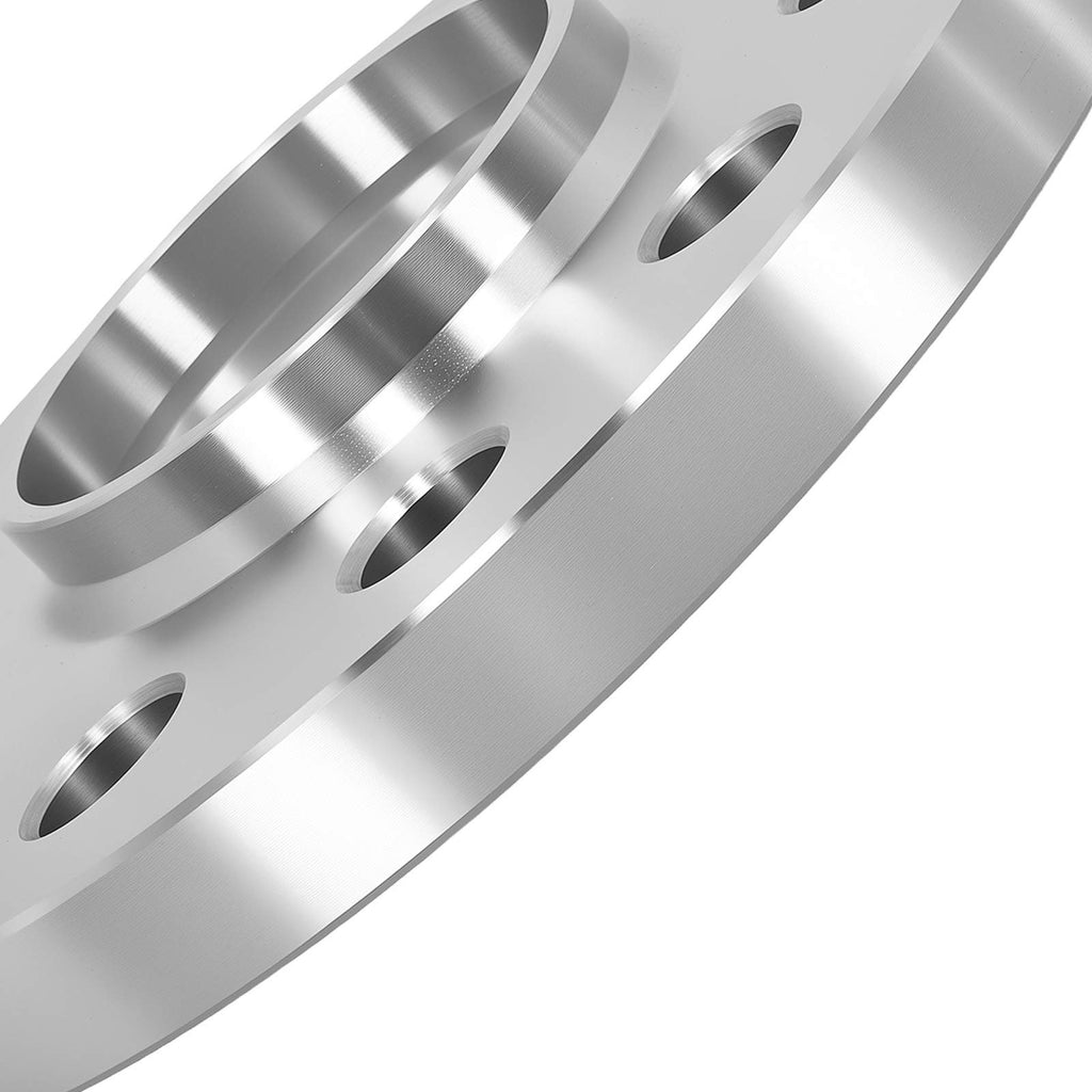 2 Stück 15mm Alu Spurplatten kompatibel für Volvo 5x108 Lochkreis 63,4mm M14x1,5 Set