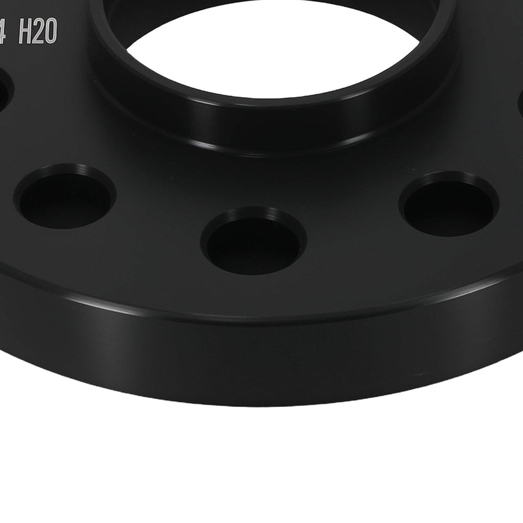 2 Stück 20mm Distanzscheiben kompatibel für Volvo 5x108 M14x1,5x50mm 63,4mm + Bolzen