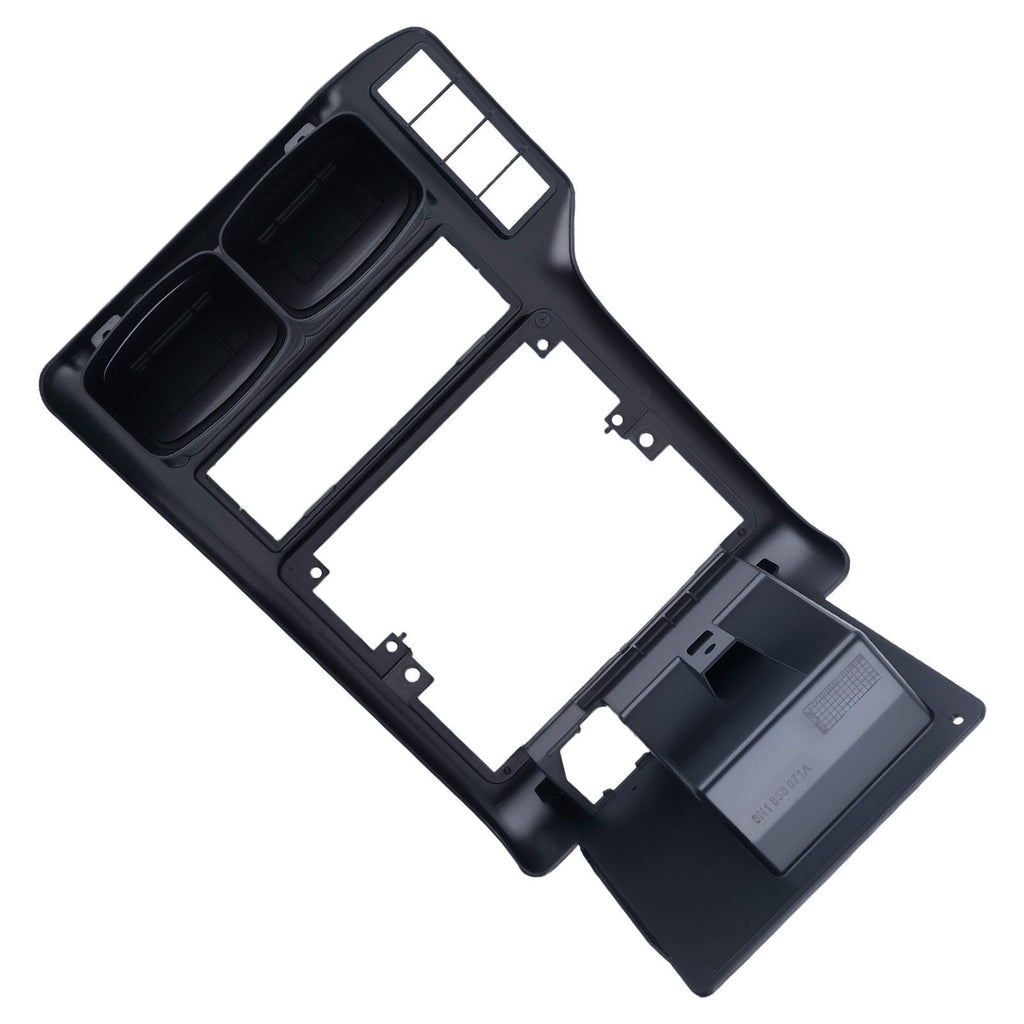 Mittelkonsole Schwarz Rahmen Luftgitter Kappen kompatibel für VW Polo 6N 94-99 6N1858071A