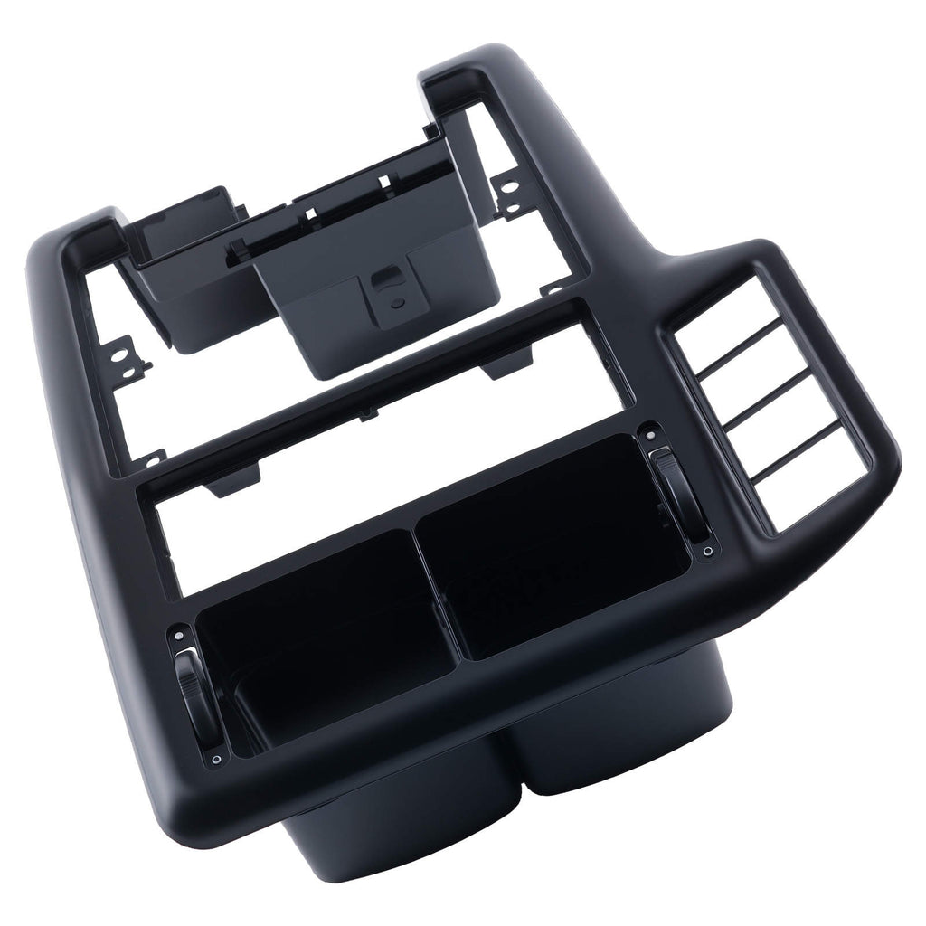 Mittelkonsole Schwarz Rahmen Luftgitter Kappen kompatibel für VW Polo 6N 94-99 6N1858071A