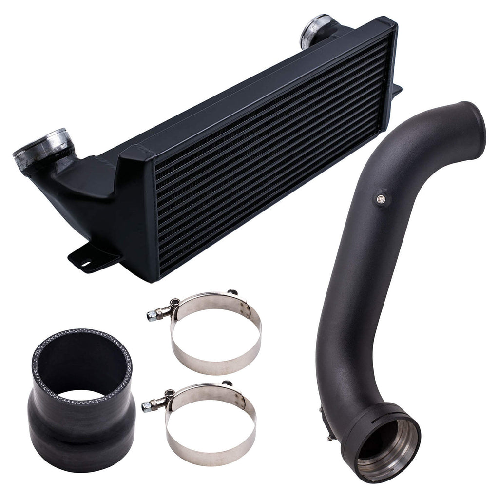 Ladeluftkühler + Turboschlauch kompatibel für BMW 1er E82/E88 135iSingle-turbo N55b30