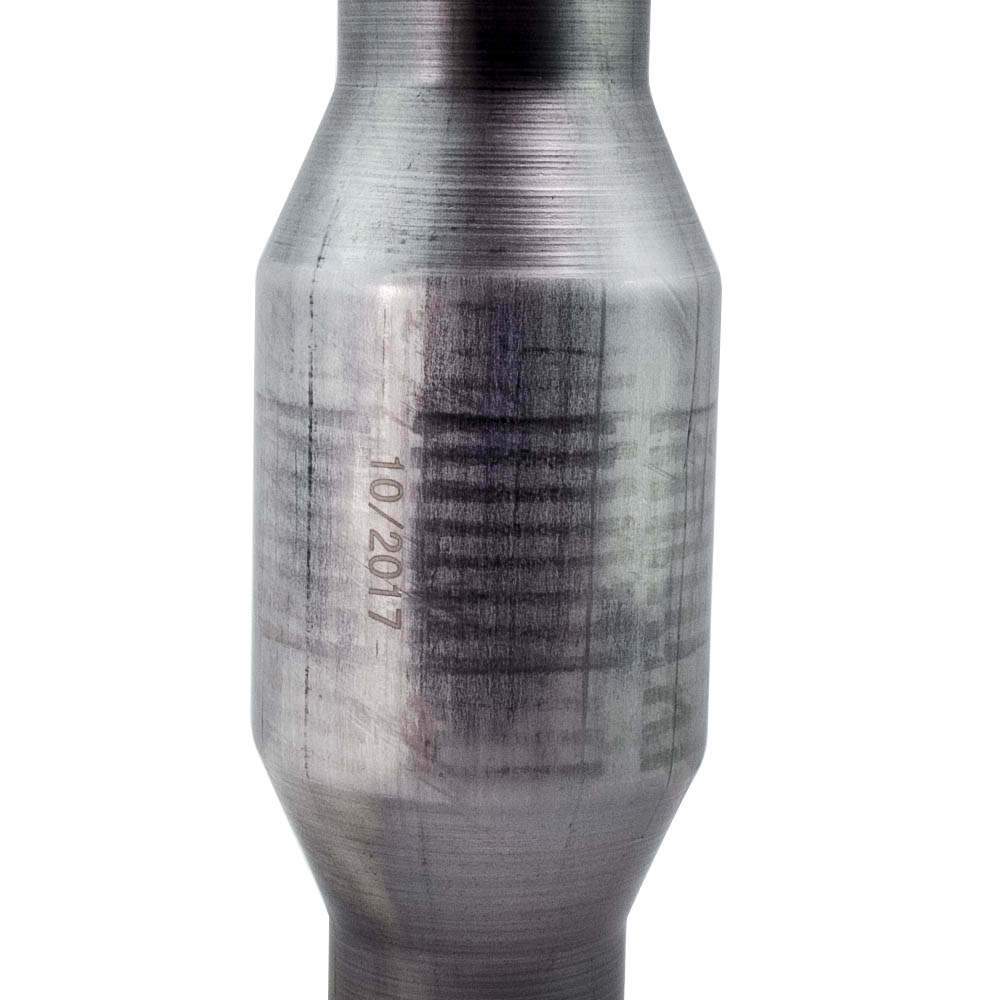 KAC 2.5 Inch Universal Catalytic Converter – EPA Approved, T409 Stainless Steel (Lifetime Warranty)