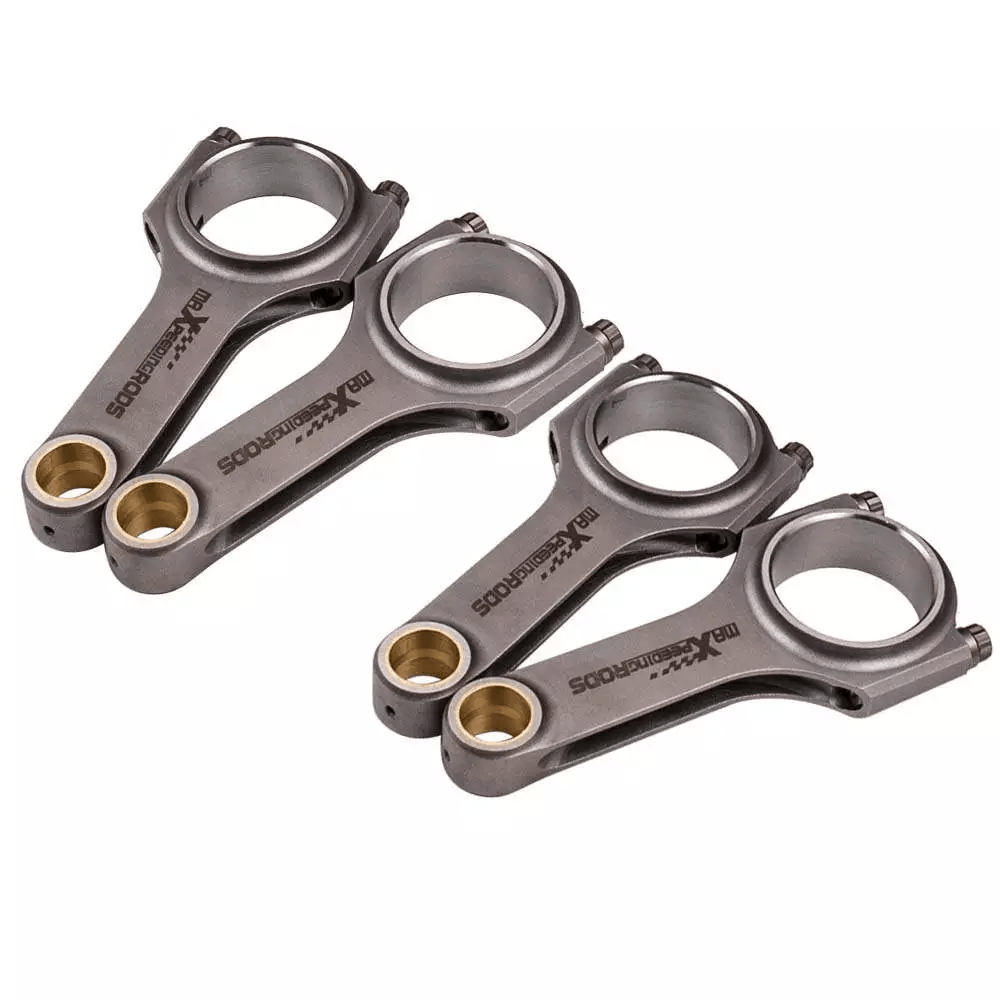 Default 4x Stahl H-Beam Pleuelstangen+ARP Bolzen für AcuraHonda F22C S2000 149.7mm