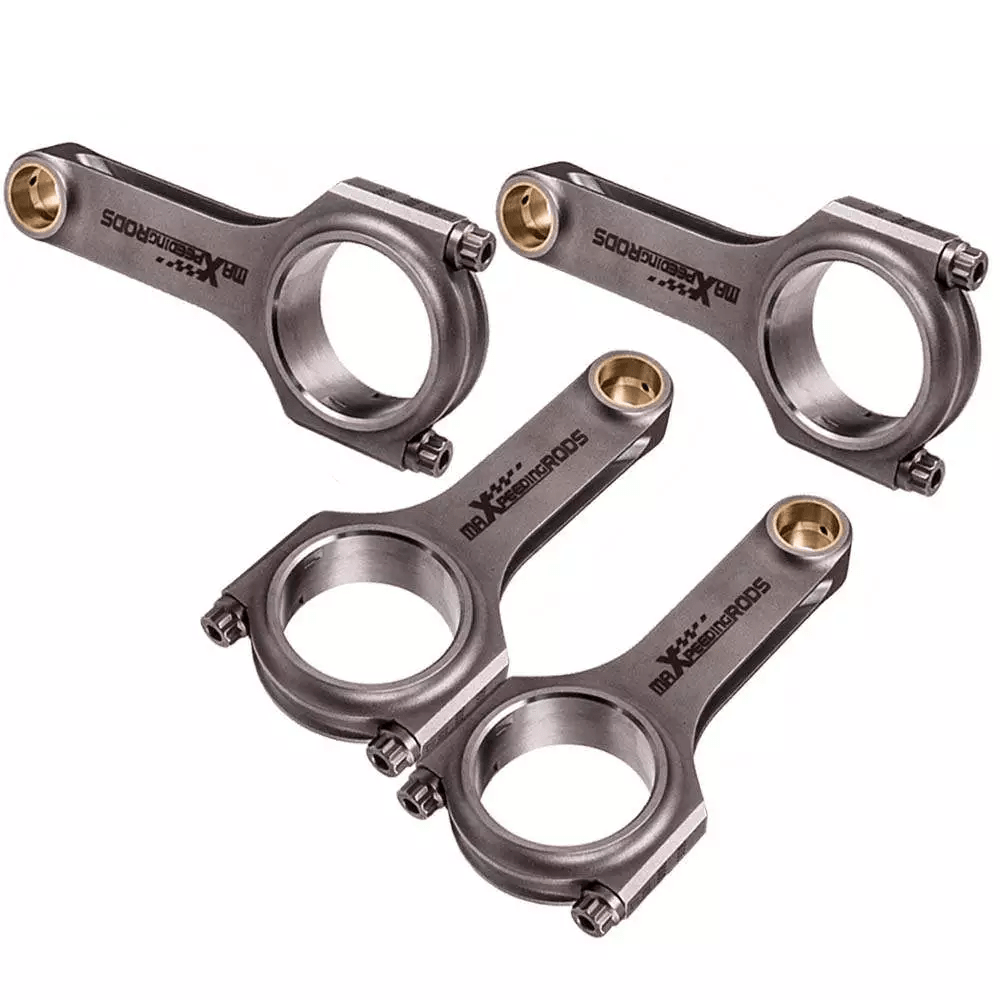 Default 4x Stahl H-Beam Pleuelstangen+ARP Bolzen für AcuraHonda F22C S2000 149.7mm