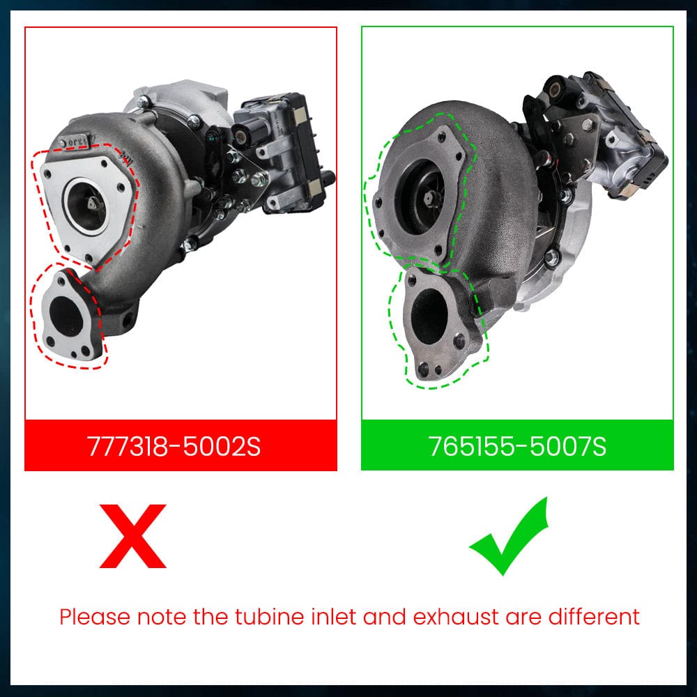 Einstiegslevel Turbolader Turbolader für Mercedes ML 320 CDI W164 OM642 224 PS 757608 A6420901490 TOP