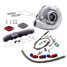 Laden Sie das Bild in den Galerie-Viewer, Einstiegslevel Turbolader T04E Verteilerkit für Turboölleitungen für Nissan Patrol Safari Y60 Y61 TD42 TB42