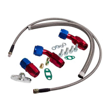 Laden Sie das Bild in den Galerie-Viewer, Einstiegslevel Turbolader T04E Verteilerkit für Turboölleitungen für Nissan Patrol Safari Y60 Y61 TD42 TB42