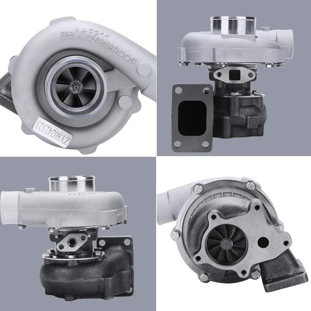 Einstiegslevel Turbolader Universaler Turbolader für T3T4 T04E T3 T4 A/R .63 Ölgekühlt 5 Schrauben