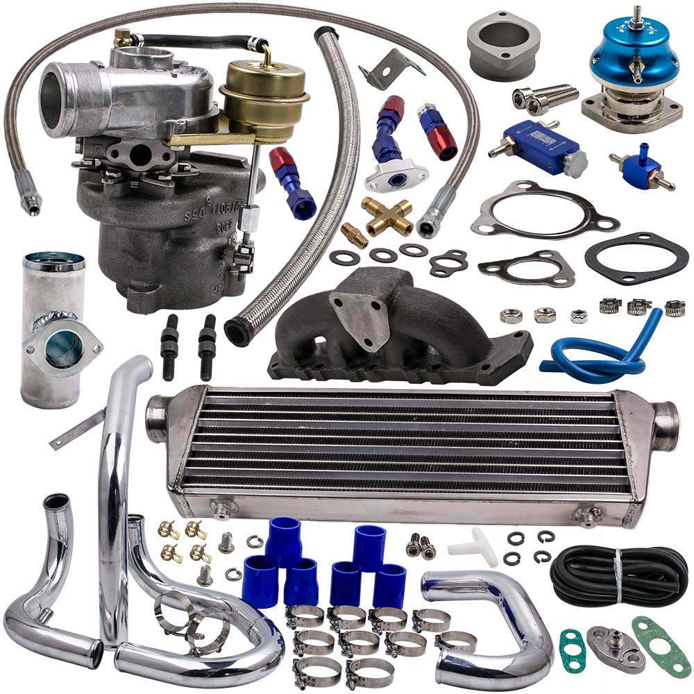 Einstiegslevel Turbolader K04 015 Turbolader Kit+Oil Line Kits 98-05 für VW Golf Jetta GTI Audi A4 A6 1.8T