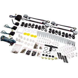 Fensterhebermotor Universal Elektrischer Fensterheber Umbausatz Kit für 4 Türer Pickup PKW SUV