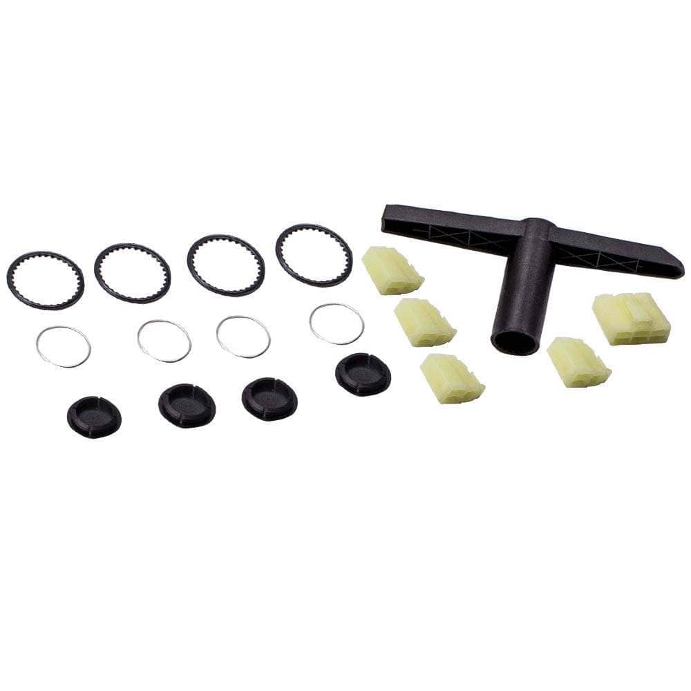 Fensterhebermotor Universal Elektrischer Fensterheber Umbausatz Kit für 4 Türer Pickup PKW SUV