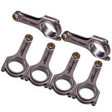 Laden Sie das Bild in den Galerie-Viewer, Für Mitsubishi Pleuel Pleuel für MitsubishiI GTO 6G72 3000GT 141/22mm connecting rod conrods ARP TÜV