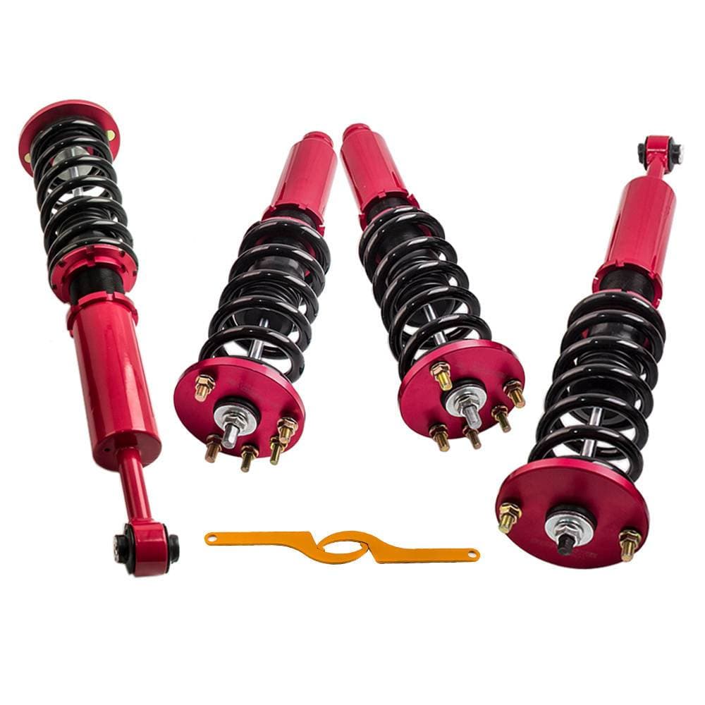 Gewindefahrwerke Für Honda Accord 2002-2007 Acura 2004-2008 Red Shock Suspension Höhenverstellbare Gewindefahrwerke