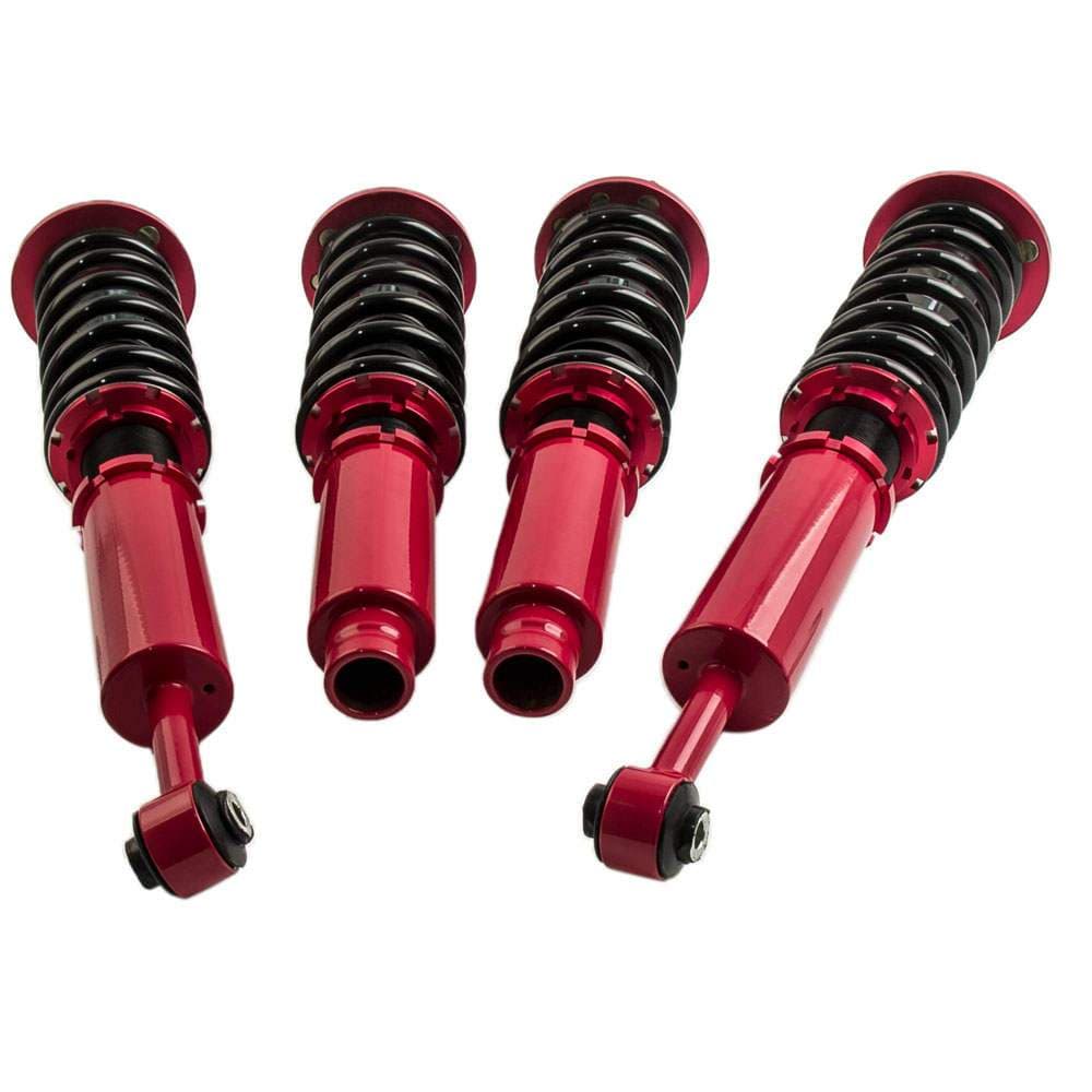 Gewindefahrwerke Für Honda Accord 2002-2007 Acura 2004-2008 Red Shock Suspension Höhenverstellbare Gewindefahrwerke