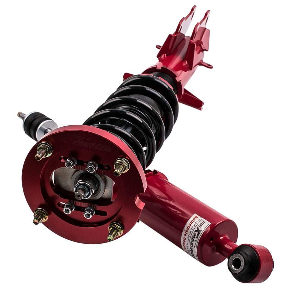 Gewindefahrwerke Coilovers Gewindefahrwerk härteverstellbar für Ford Mustang S197 2005-2014 Rot