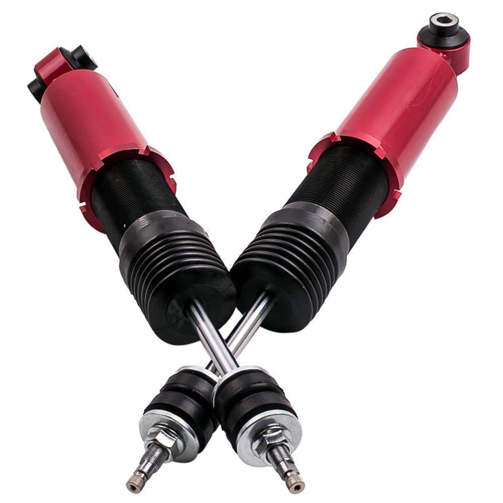 Gewindefahrwerke Coilovers Gewindefahrwerk härteverstellbar für Ford Mustang S197 2005-2014 Rot