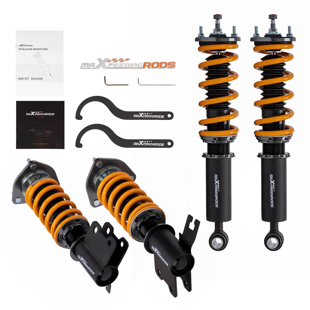 Gewindefahrwerke Einstellbarer Dämpfer Gewindefahrwerk kompatibel für Nissan S13 Silvia 180SX 200SXShock