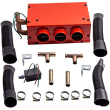Laden Sie das Bild in den Galerie-Viewer, Heizlüfter 3 Löcher Tragbare Autoheizung Kühlheizung Universal Auto Defroster Demister 50W