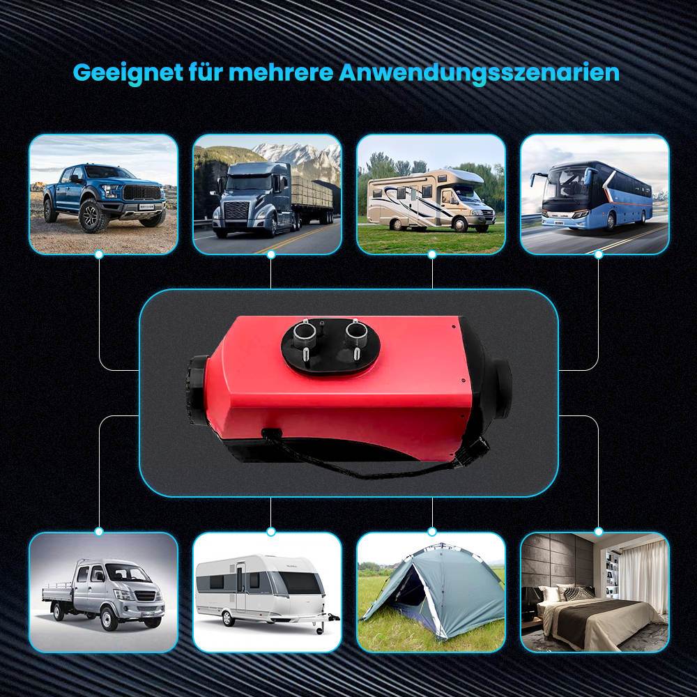 5-8KW bluetooth Air diesel Upgraded LCD Heizung Luftheizung Standheizung  12V/24V LKW