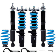 Laden Sie das Bild in den Galerie-Viewer, Höhe &amp; Dämpfer einstellbar Einstellbarer Dämpfer Coilover Gewindefahrwerke Kompatibel für BMW E46 3er Modelle 98-06 Federbeine