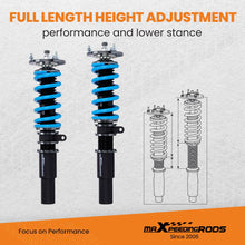 Laden Sie das Bild in den Galerie-Viewer, Höhe &amp; Dämpfer einstellbar Einstellbares Gewindefahrwerk Kompatibel für BMW 5er E60 2004 - 2010