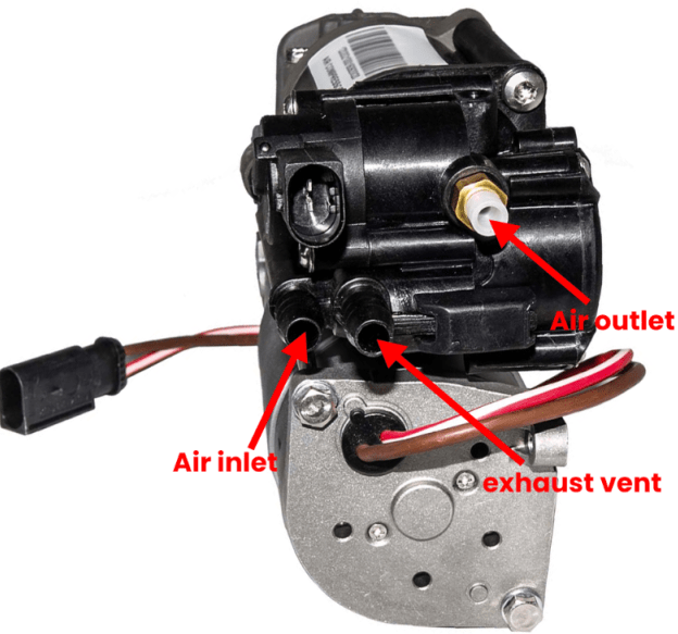 Kompressor + VENTILBLOCK VENTILEINHEIT kompatibel für BMW 5er F07