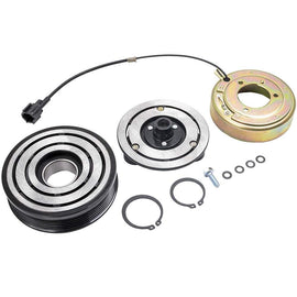 Klimakompressor AC Kompressor Kupplung Riemenscheibe Kit für Nissan Murano 2003-2007 3.5L