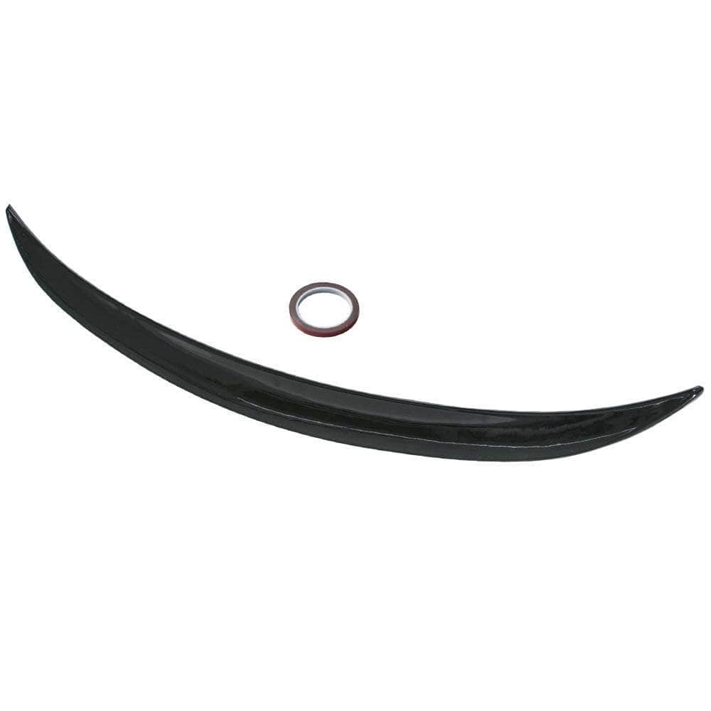 Körperzubehör Kofferraumspoiler kompatibel für BMW F30 2012-2018 M Performance Heckspoiler Schwarz Glänz