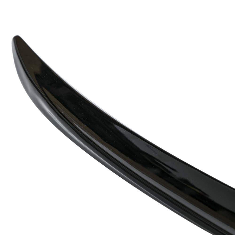 Körperzubehör Kofferraumspoiler kompatibel für BMW F30 2012-2018 M Performance Heckspoiler Schwarz Glänz