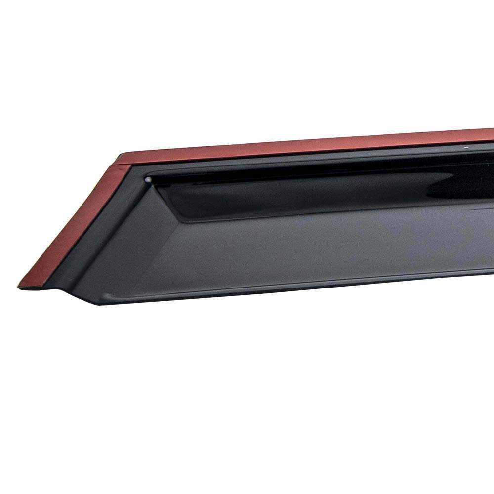 Körperzubehör Rauch-Acryl-Fenstervisier Sun Rain Guard Vent Shade kompatibel für Ford Escape 2001-2012