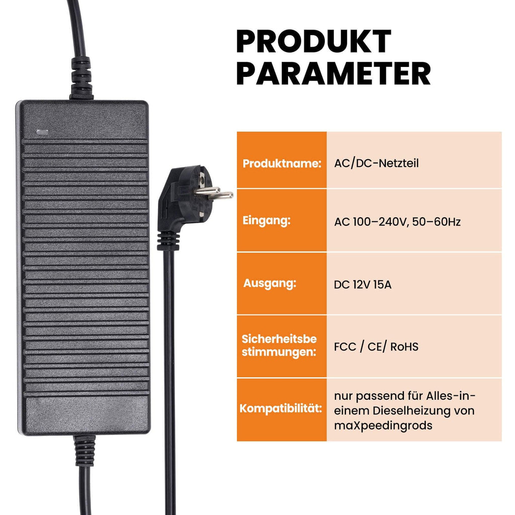 New Stromadapter Nur für All-in-one Diesel StandHeizung 12V-15V