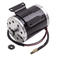 Laden Sie das Bild in den Galerie-Viewer, New 500W 24V DC Elektrobürste ZY1020 Motor for DIY Elektroroller Go-Kart E-Scooter
